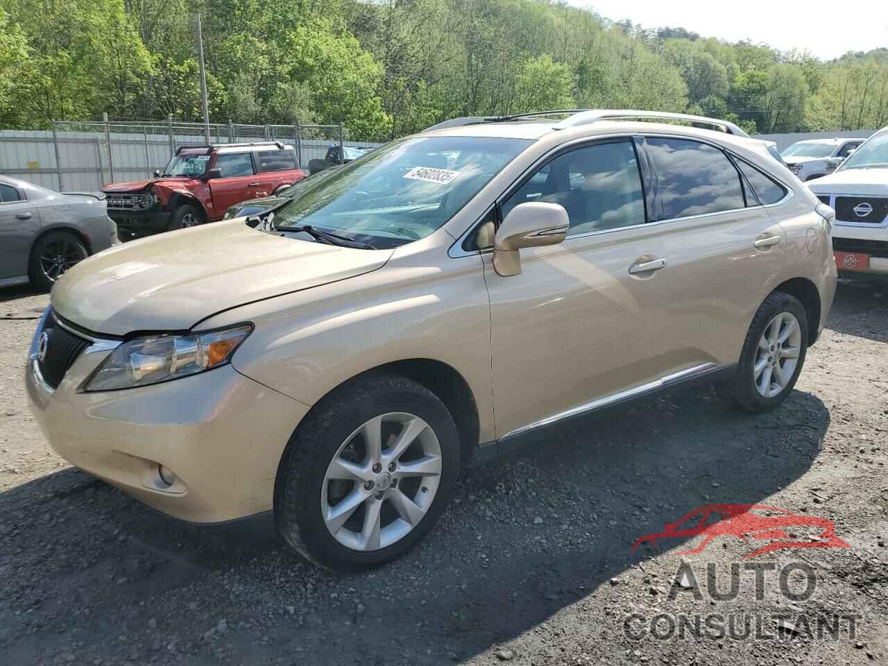 LEXUS RX350 2010 - 2T2BK1BA0AC005037