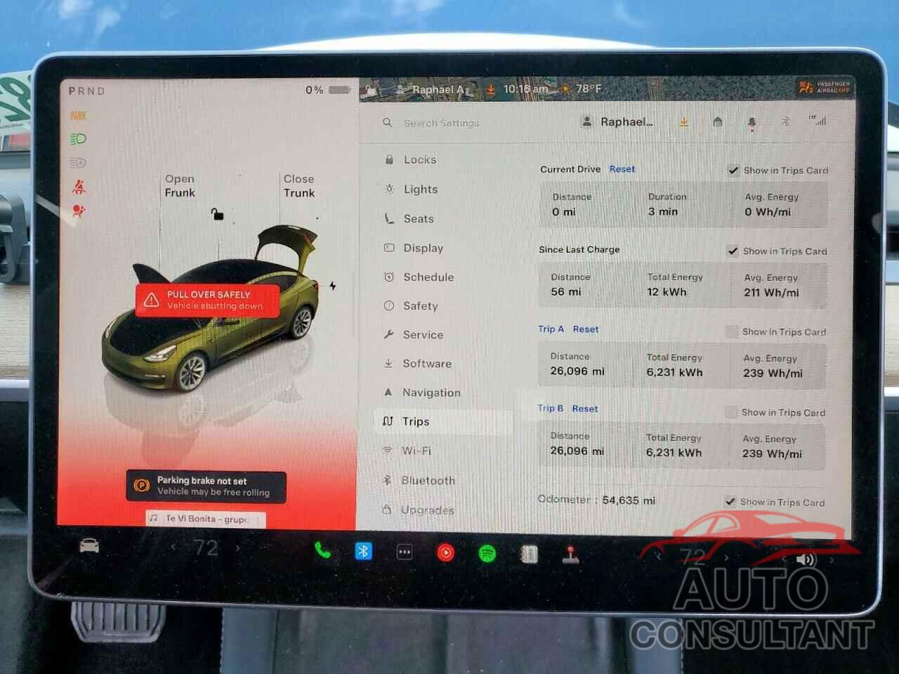 TESLA MODEL 3 2023 - 5YJ3E1EA8PF450710
