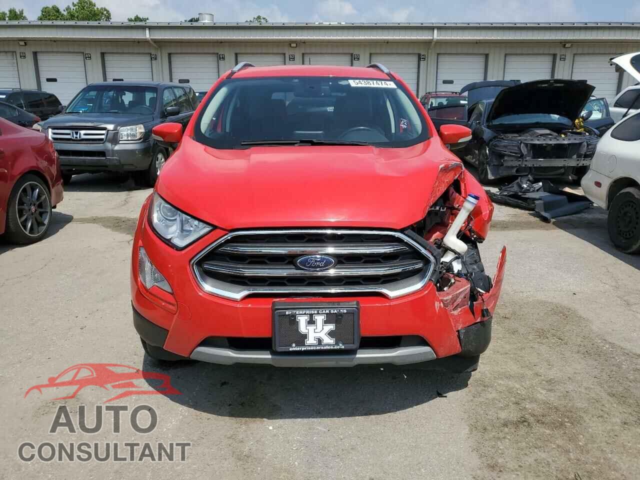 FORD ECOSPORT 2019 - MAJ6S3KL6KC282035