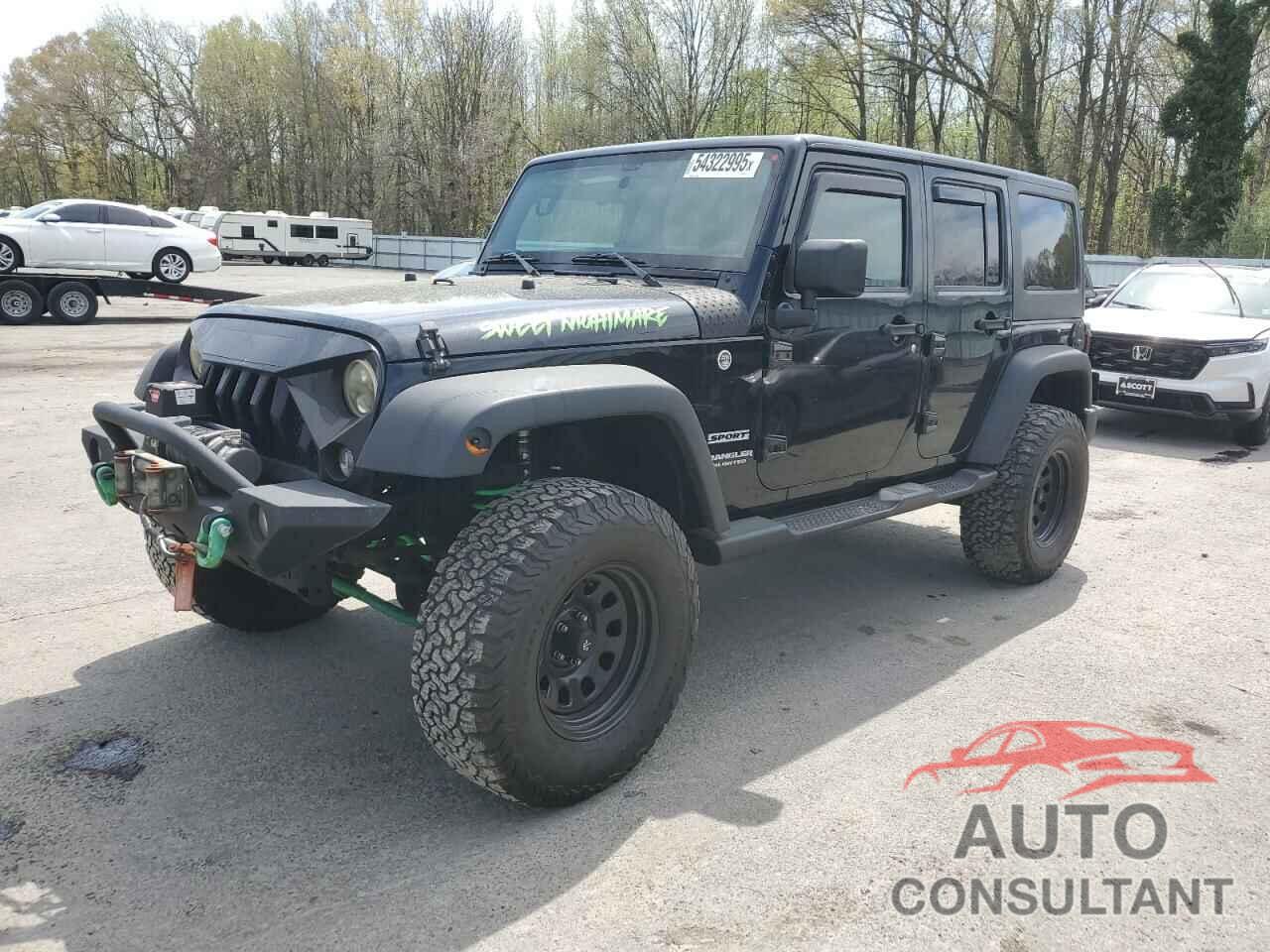 JEEP WRANGLER 2016 - 1C4BJWDG9GL222111