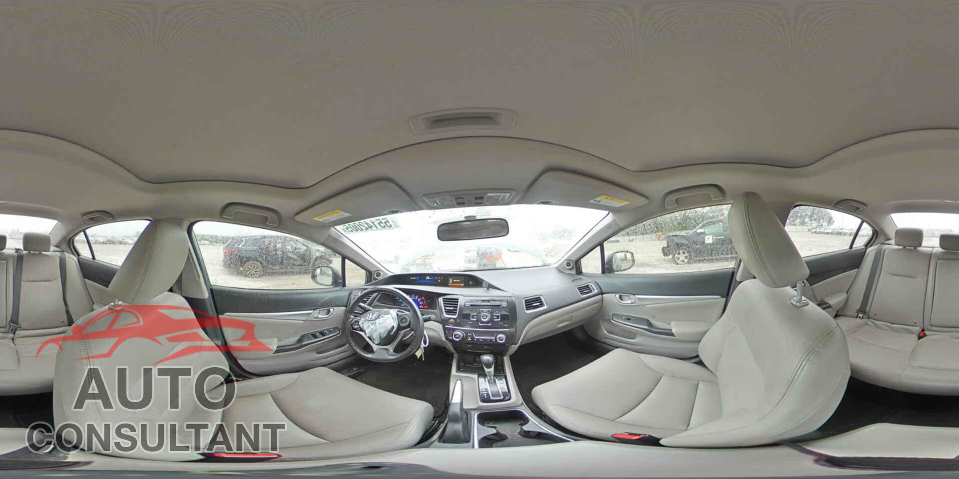 HONDA CIVIC 2013 - 19XFB2F98DE092204