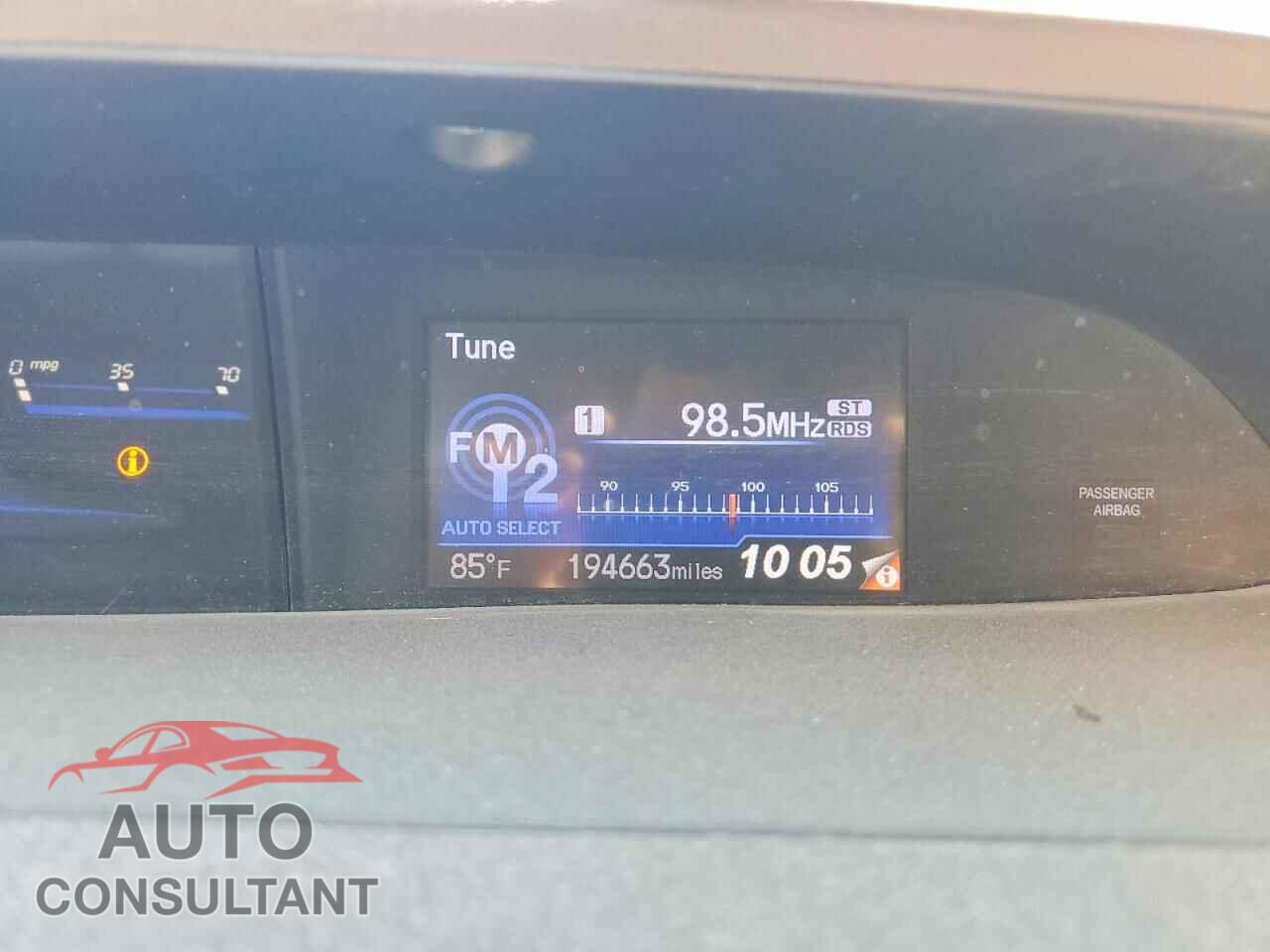 HONDA CIVIC 2012 - 19XFB2F97CE017492