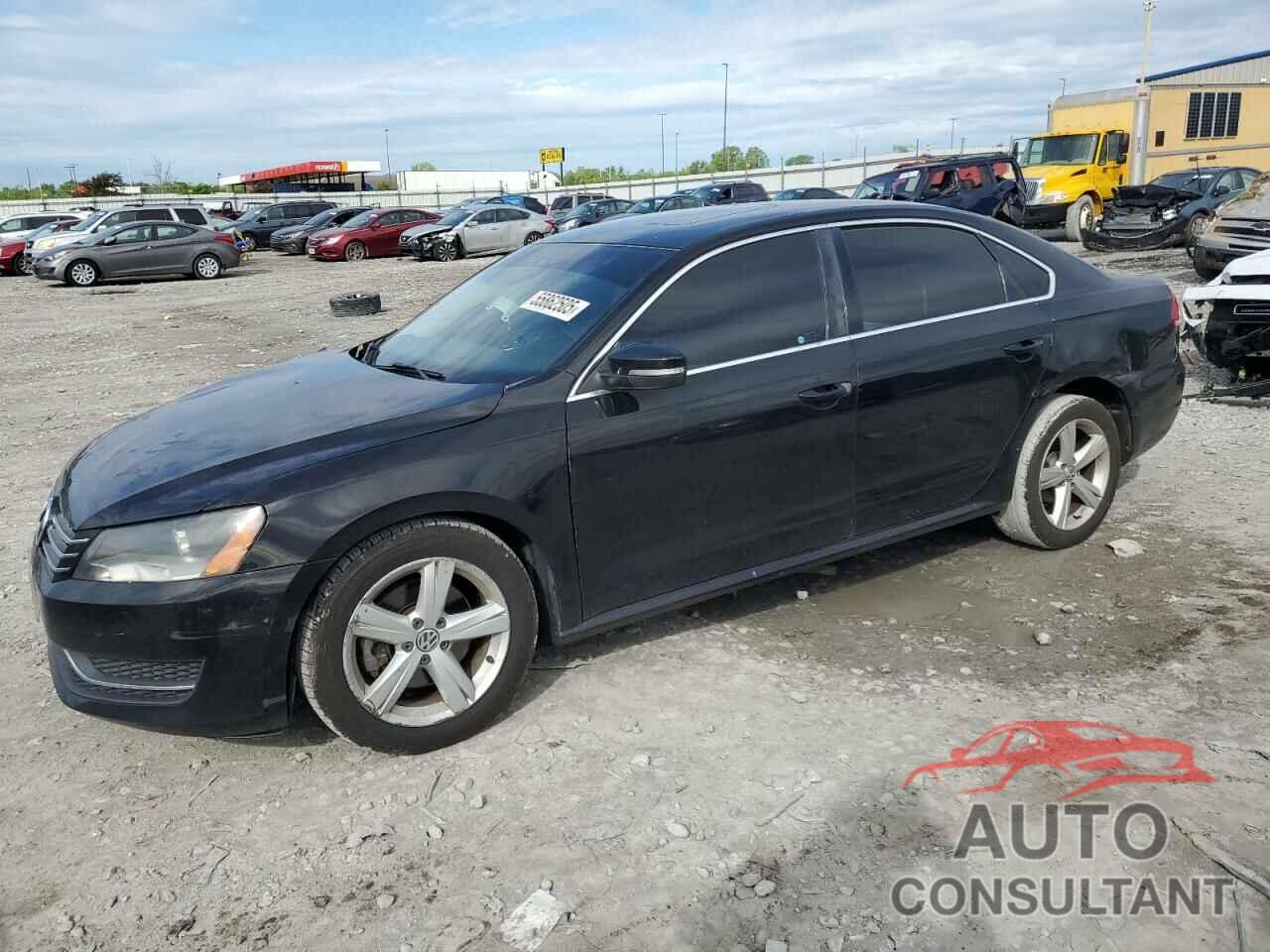 VOLKSWAGEN PASSAT 2013 - 1VWBN7A30DC134309