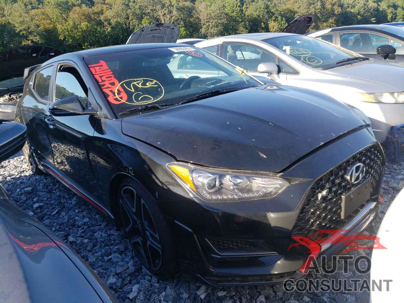 HYUNDAI VELOSTER 2019 - KMHT36AH8KU001304