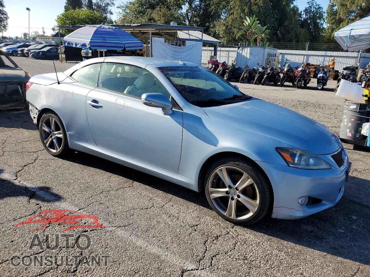 LEXUS IS 2012 - JTHFF2C22C2521780