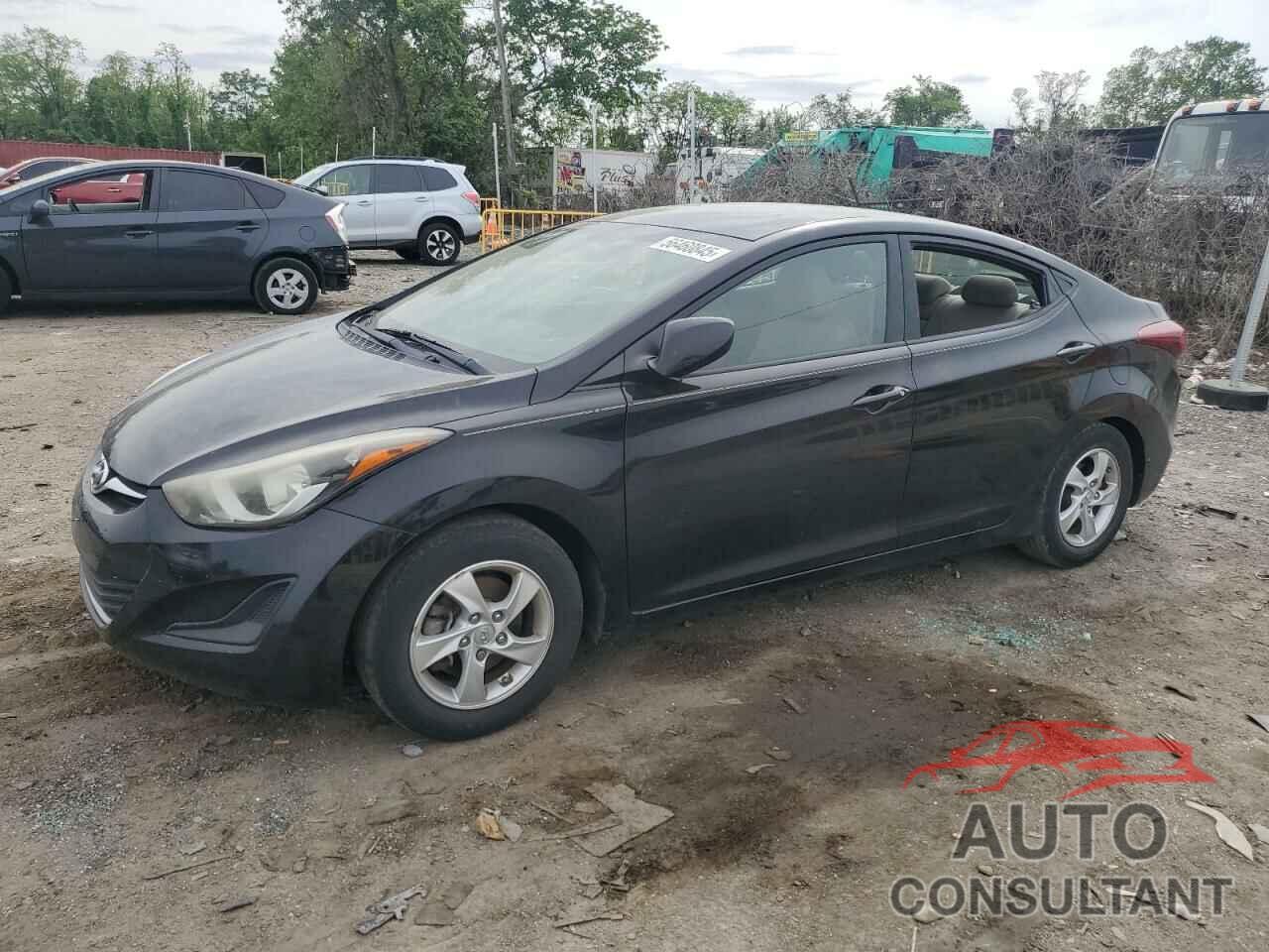 HYUNDAI ELANTRA 2014 - KMHDH4AE9EU107698