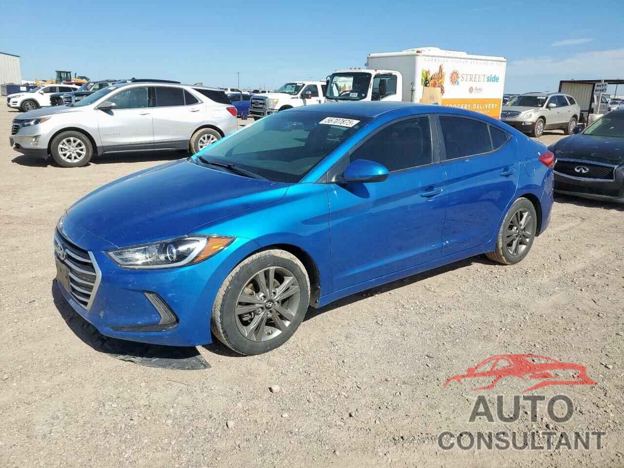 HYUNDAI ELANTRA 2018 - 5NPD84LF5JH328083