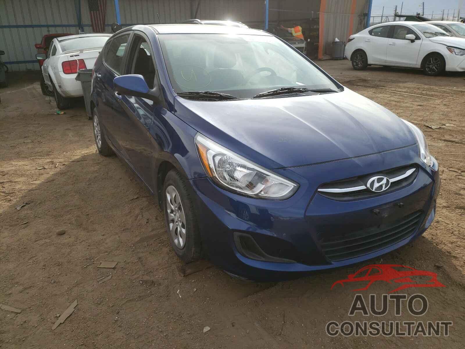 HYUNDAI ACCENT 2017 - KMHCT5AE1HU343296