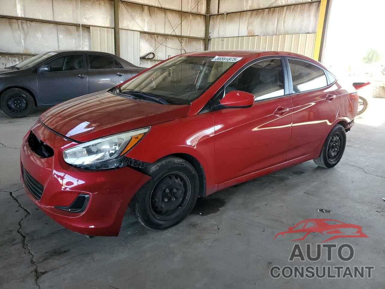 HYUNDAI ACCENT 2016 - KMHCT4AEXGU033043