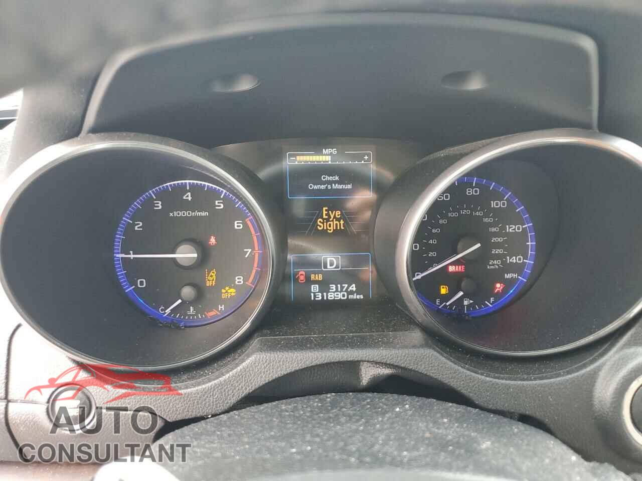 SUBARU OUTBACK 2017 - 4S4BSANC2H3434082
