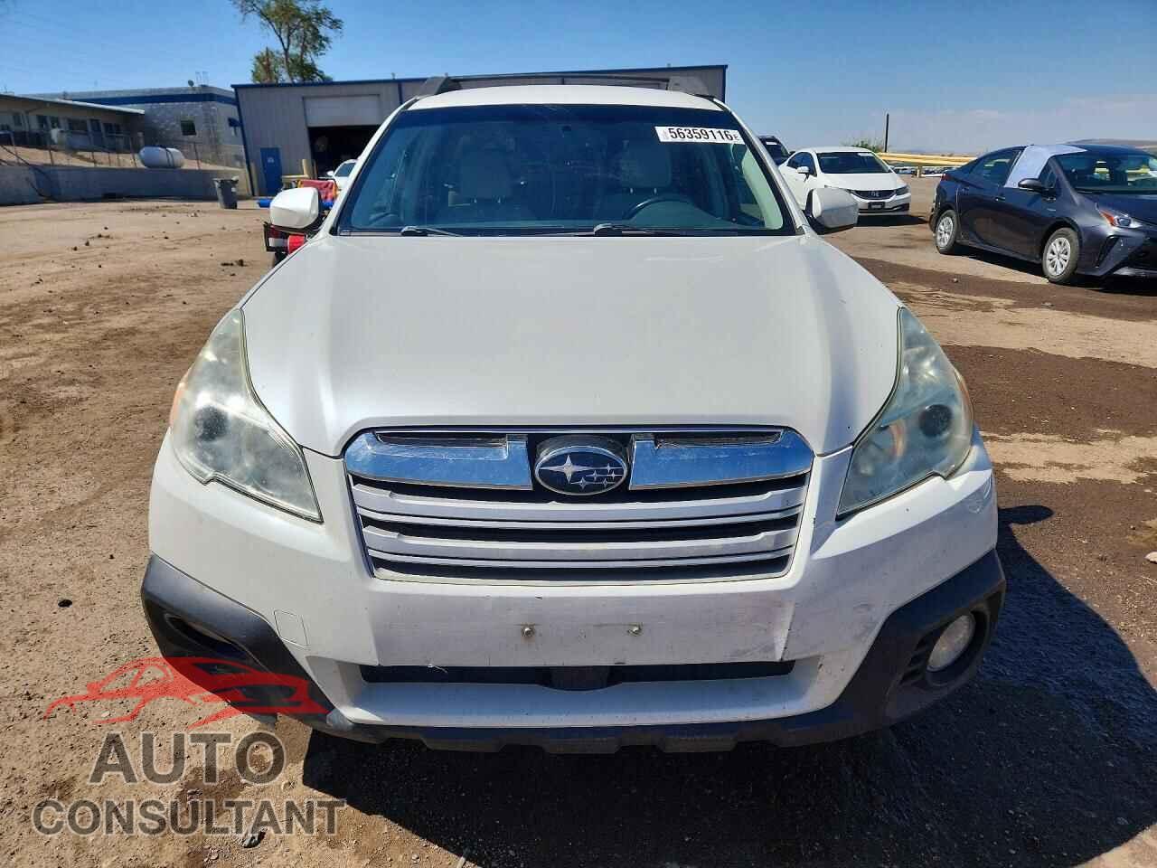 SUBARU OUTBACK 2013 - 4S4BRBCC2D1299583