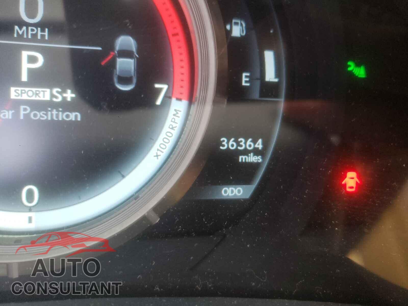LEXUS RC 2016 - JTHHA5BC3G5004589