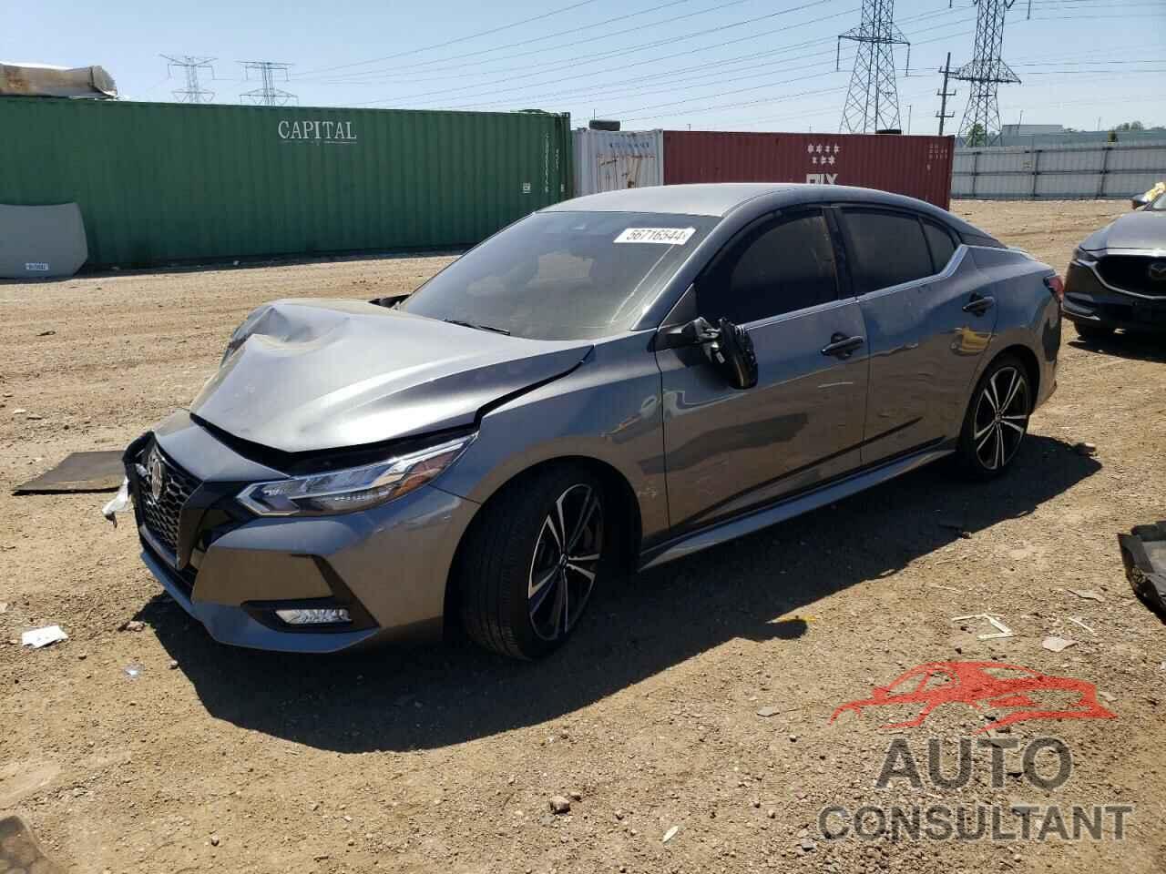 NISSAN SENTRA 2020 - 3N1AB8DV9LY267041