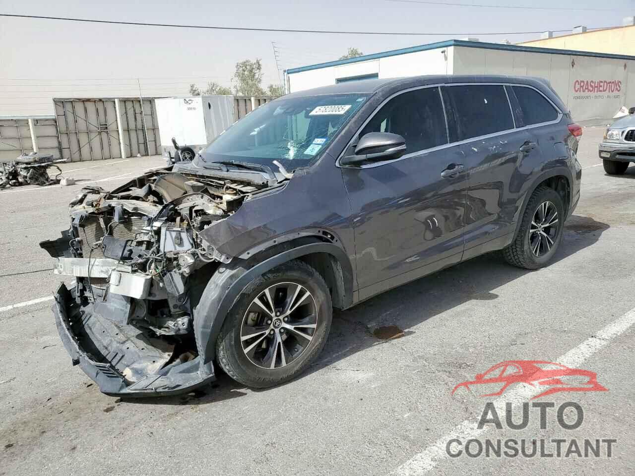 TOYOTA HIGHLANDER 2018 - 5TDZARFH5JS036030
