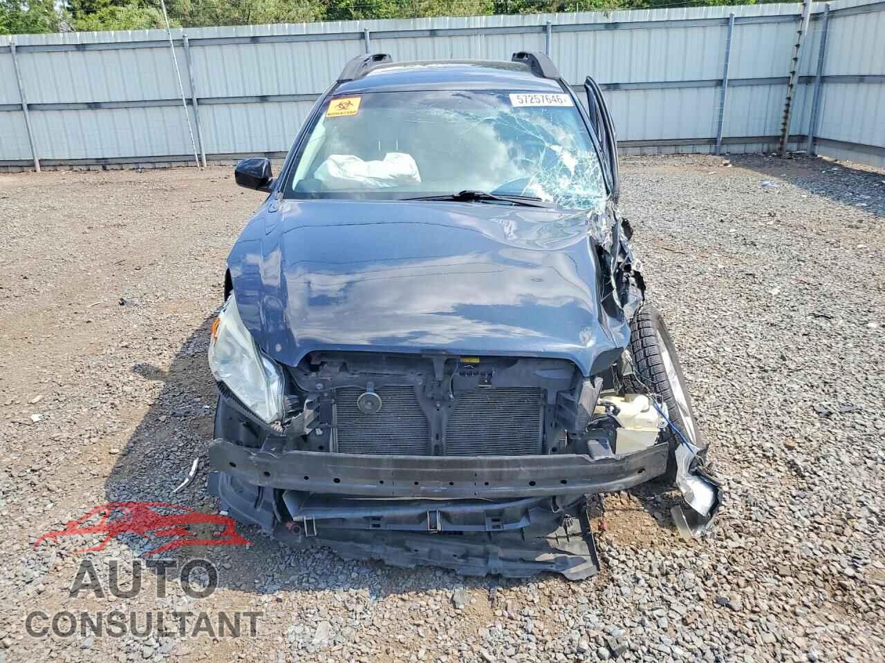 SUBARU OUTBACK 2014 - 4S4BRBCC4E3324490