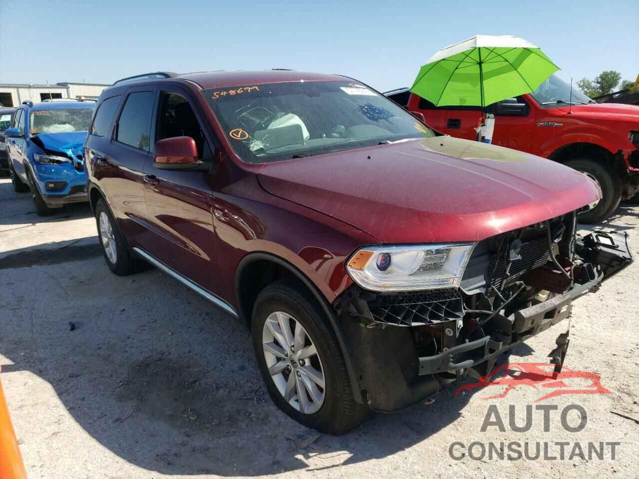 DODGE DURANGO 2019 - 1C4RDJAG3KC548699