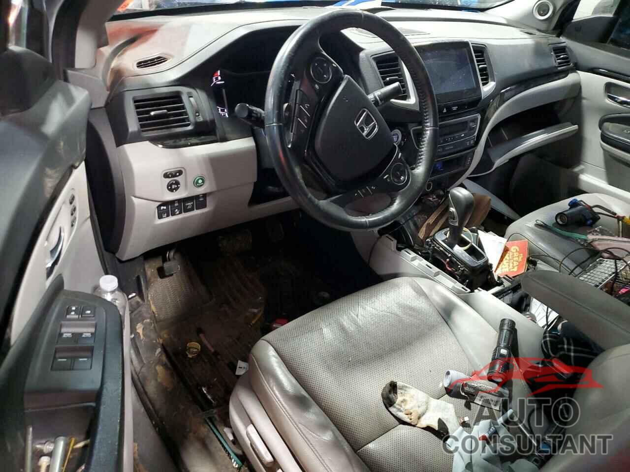 HONDA RIDGELINE 2017 - 5FPYK3F70HB037783