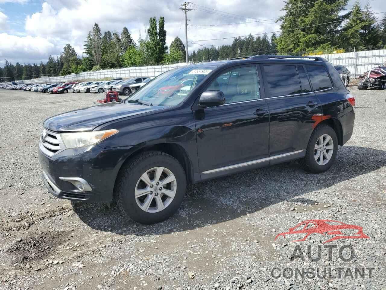 TOYOTA HIGHLANDER 2012 - 5TDBK3EH9CS094464