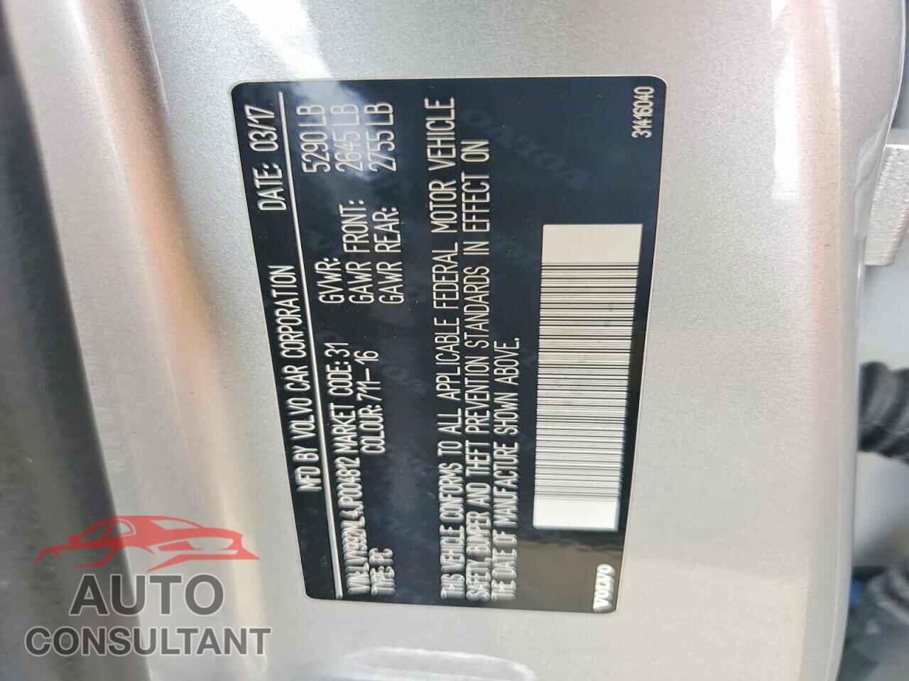 VOLVO S90 2018 - LVY992ML4JP004812