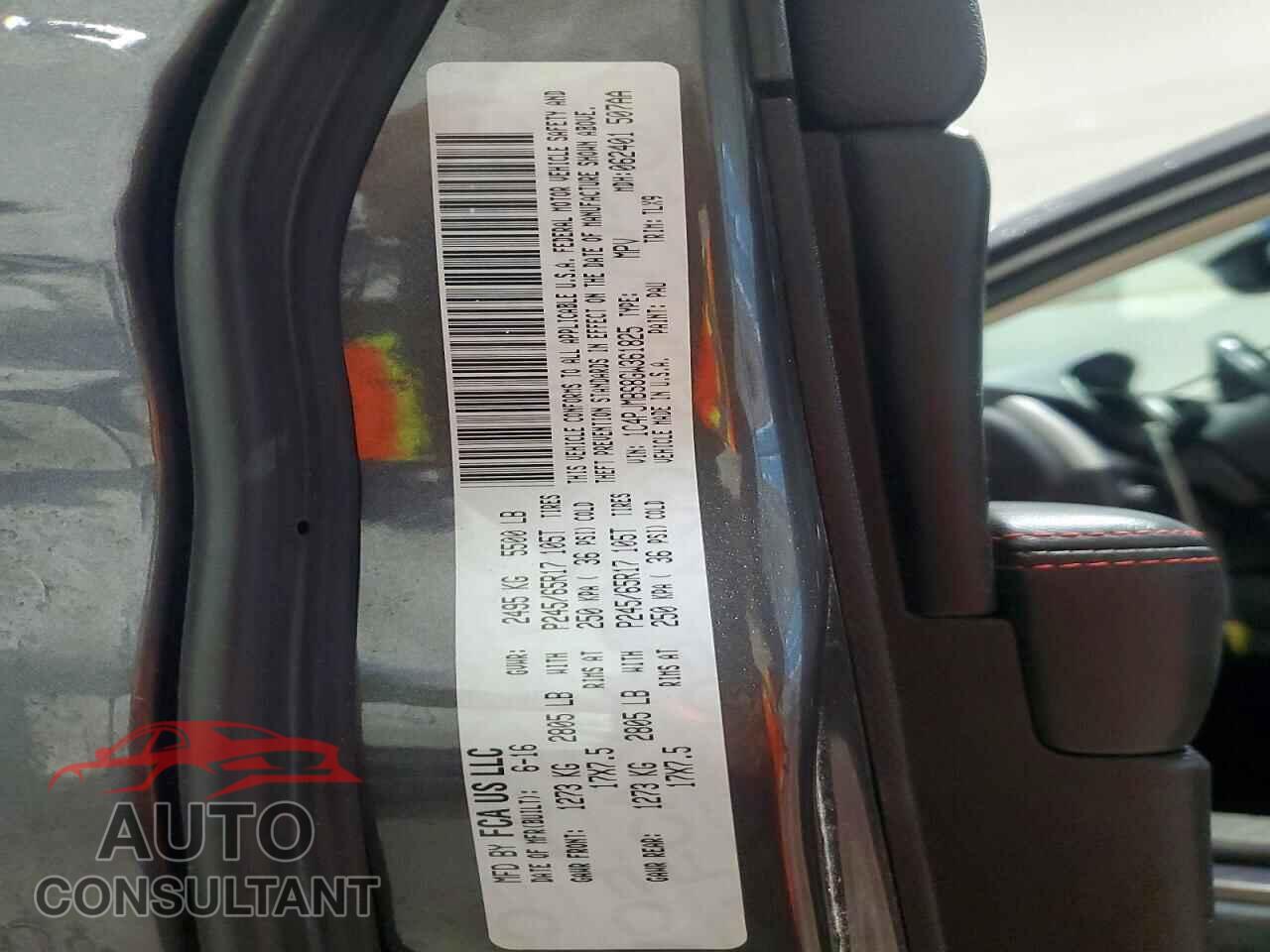 JEEP CHEROKEE 2016 - 1C4PJMBS8GW361825