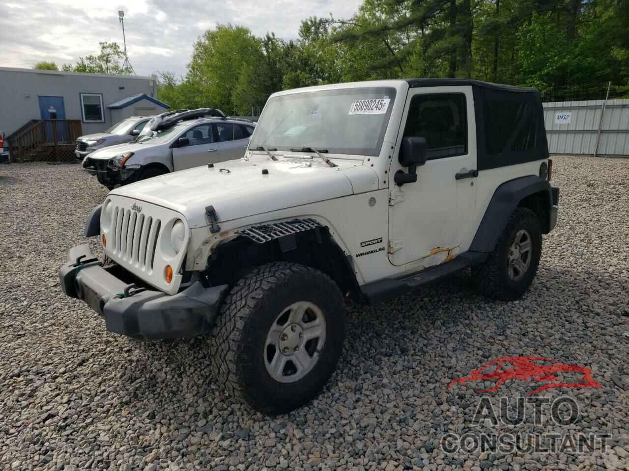 JEEP WRANGLER 2010 - 1J4AA2D12AL100627