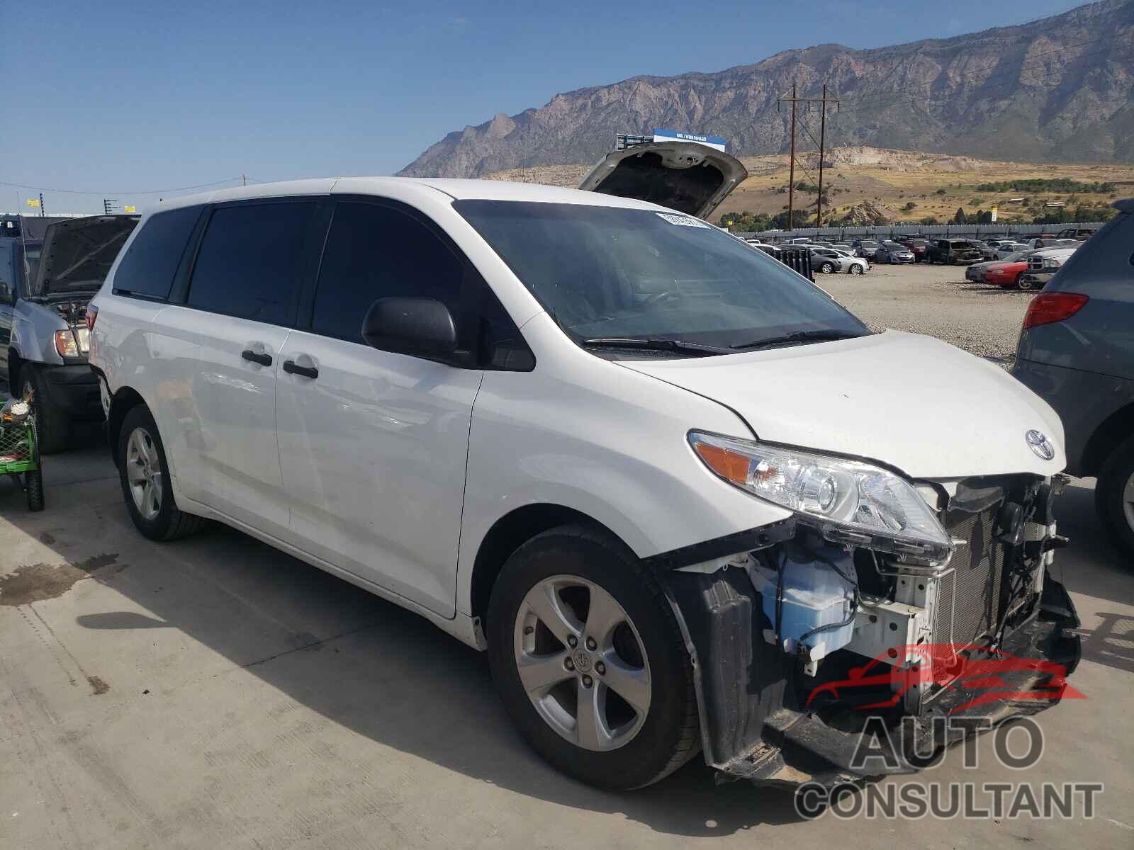 TOYOTA SIENNA 2017 - 5TDZZ3DC8HS767218