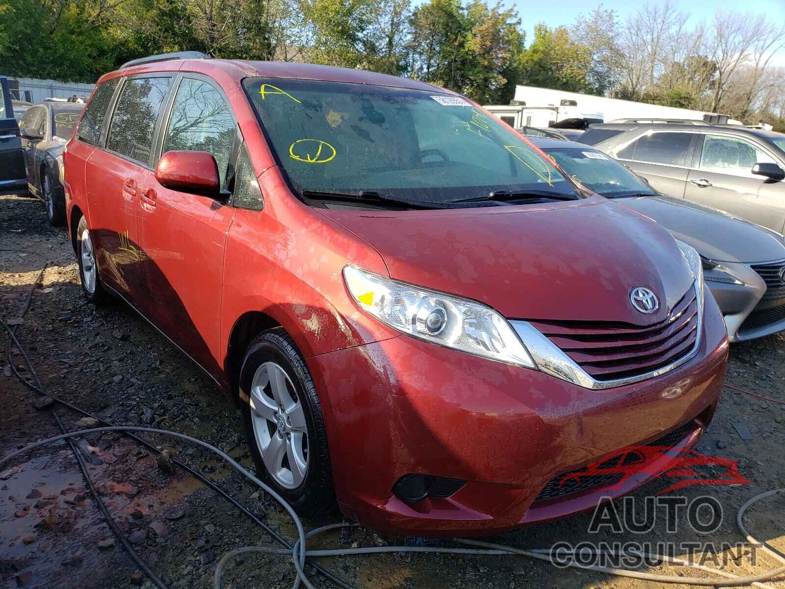 TOYOTA SIENNA 2017 - 5TDKZ3DC4HS899653