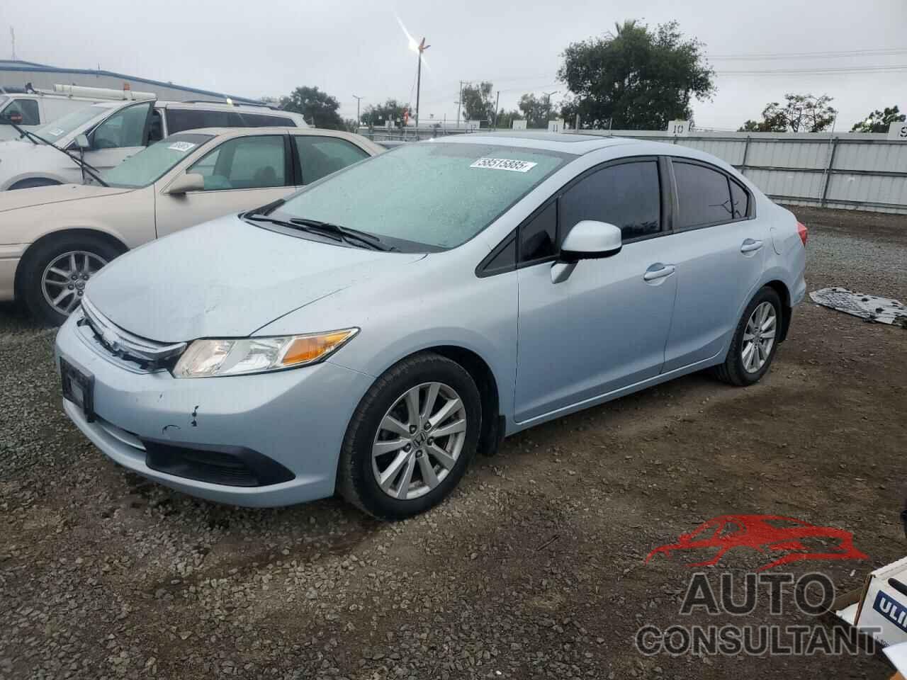 HONDA CIVIC 2012 - 2HGFB2F87CH502860