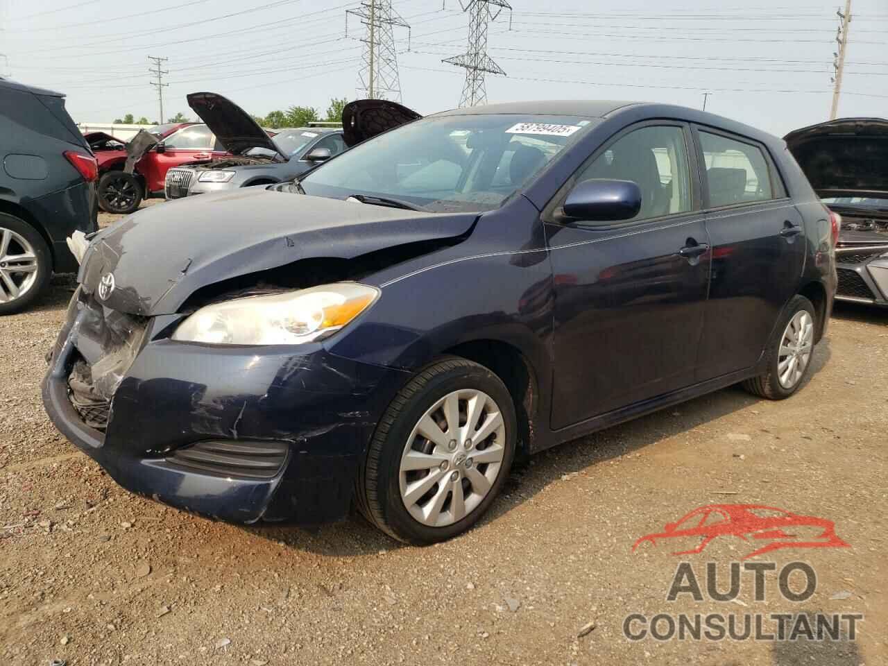 TOYOTA COROLLA 2009 - 2T1KU40E89C010326