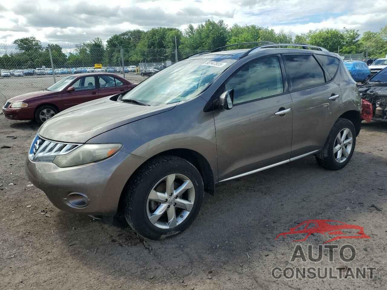 NISSAN MURANO 2010 - JN8AZ1MW1AW123095