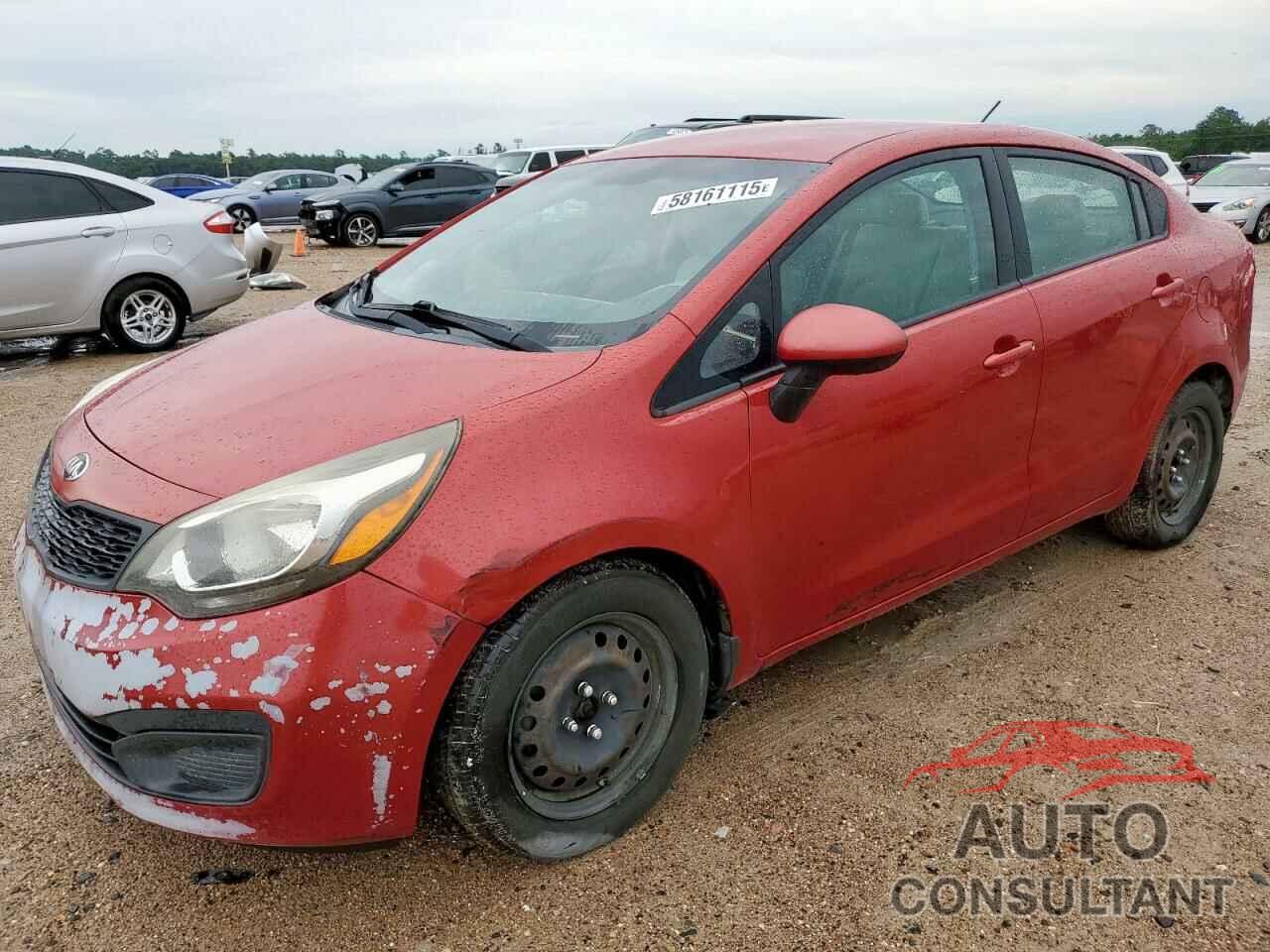 KIA RIO 2013 - KNADM4A3XD6278457