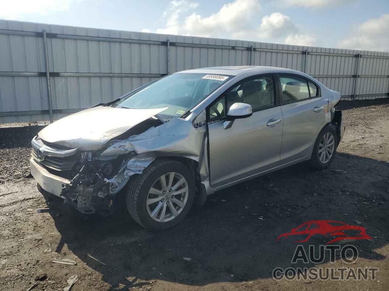 HONDA CIVIC 2012 - 19XFB2F85CE108977
