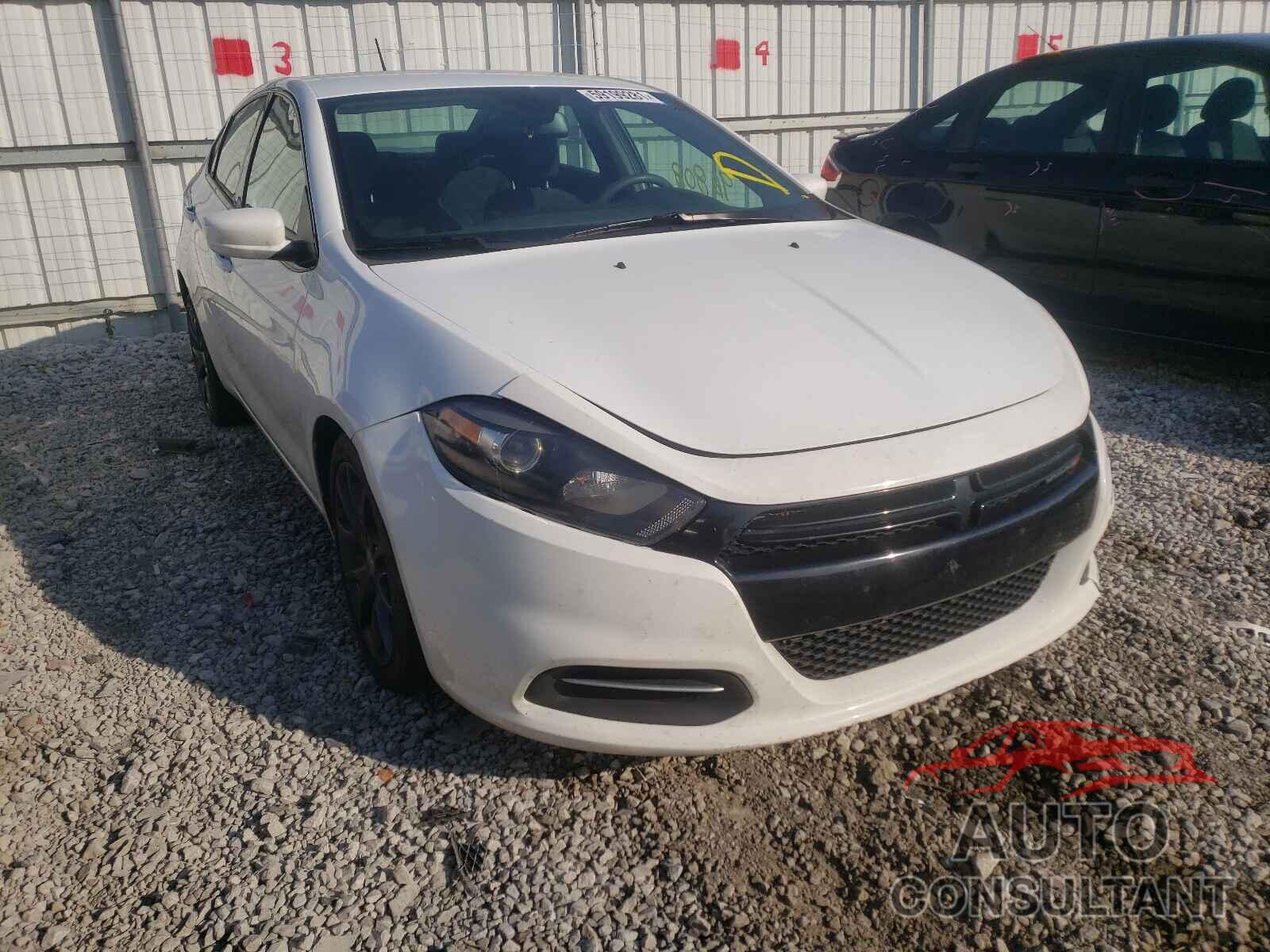 DODGE DART 2016 - 1C3CDFAA3GD607495