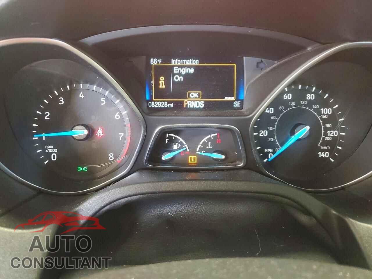 FORD FOCUS 2017 - 1FADP3FE1HL234813