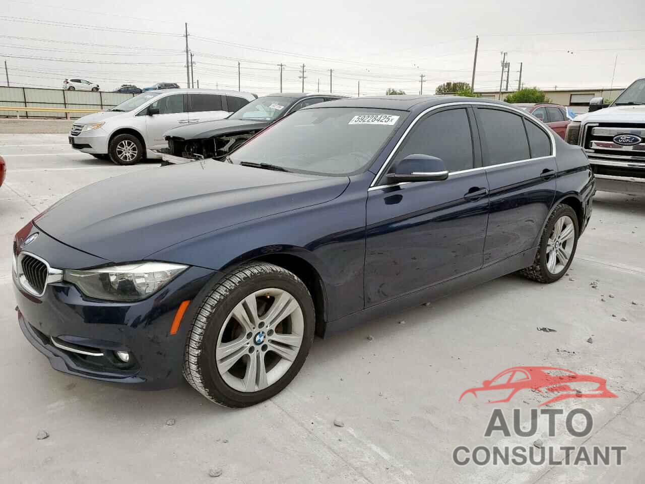 BMW 3 SERIES 2017 - WBA8D9G35HNU66191