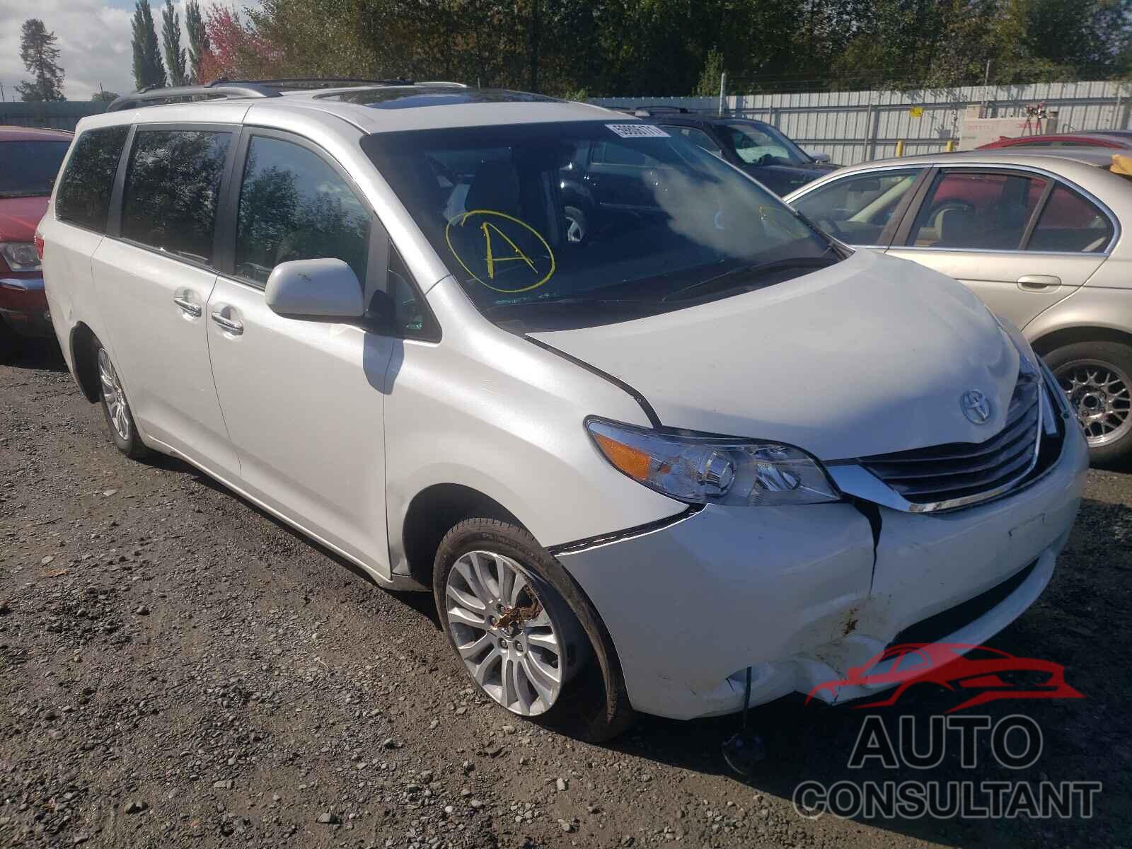 TOYOTA SIENNA 2017 - 5TDYZ3DC5HS777409