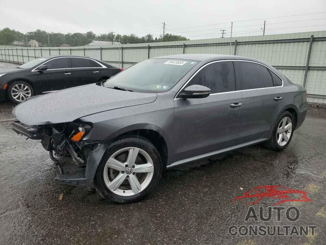 VOLKSWAGEN PASSAT 2012 - 1VWBP7A38CC103916