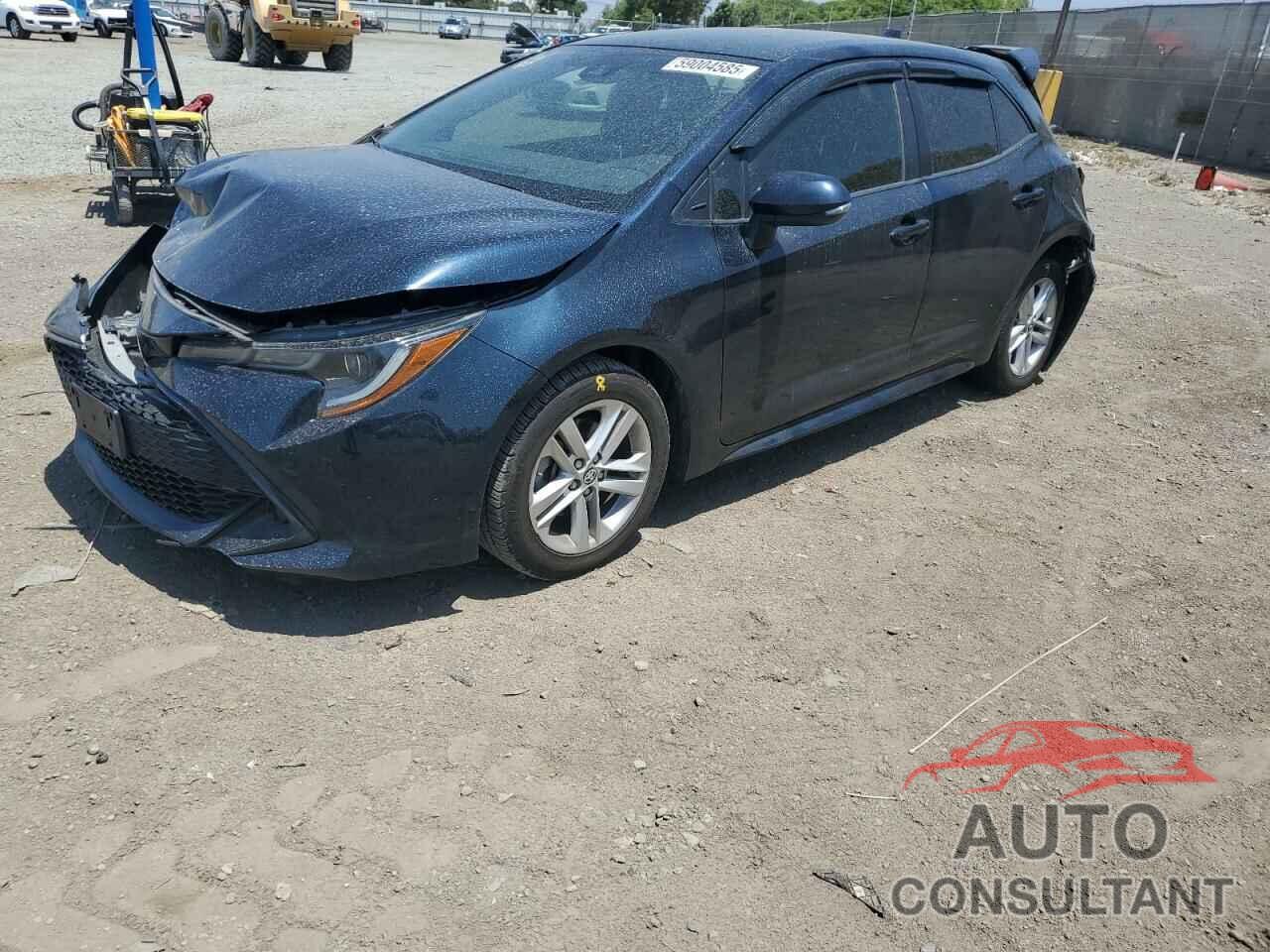 TOYOTA COROLLA 2019 - JTNK4RBE0K3018389