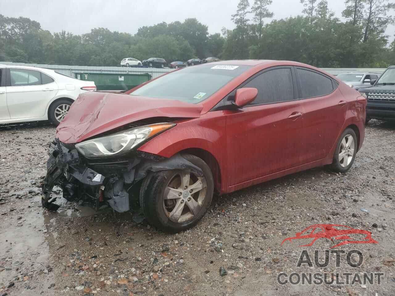 HYUNDAI ELANTRA 2013 - KMHDH4AE2DU747914