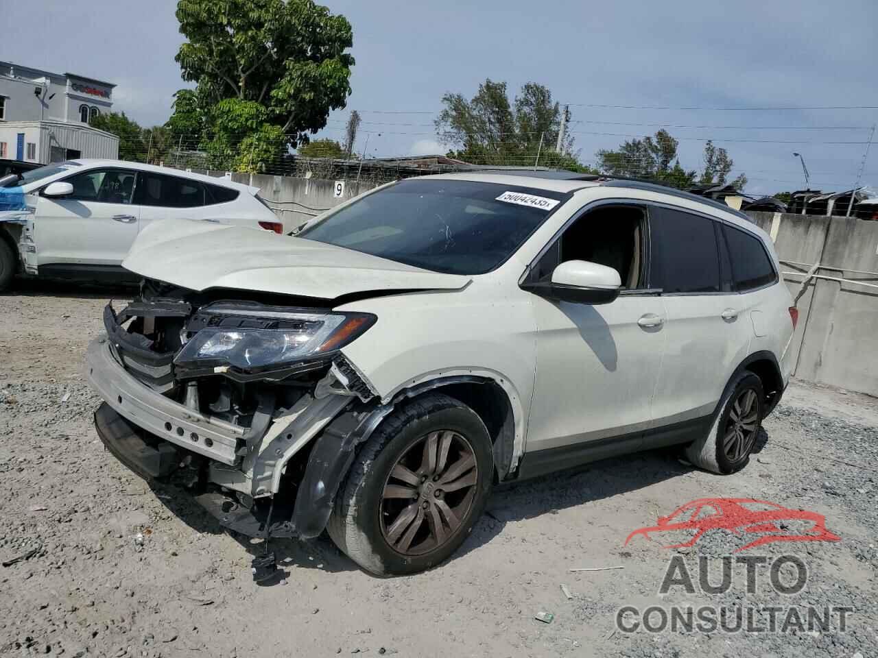 HONDA PILOT 2017 - 5FNYF5H58HB002977