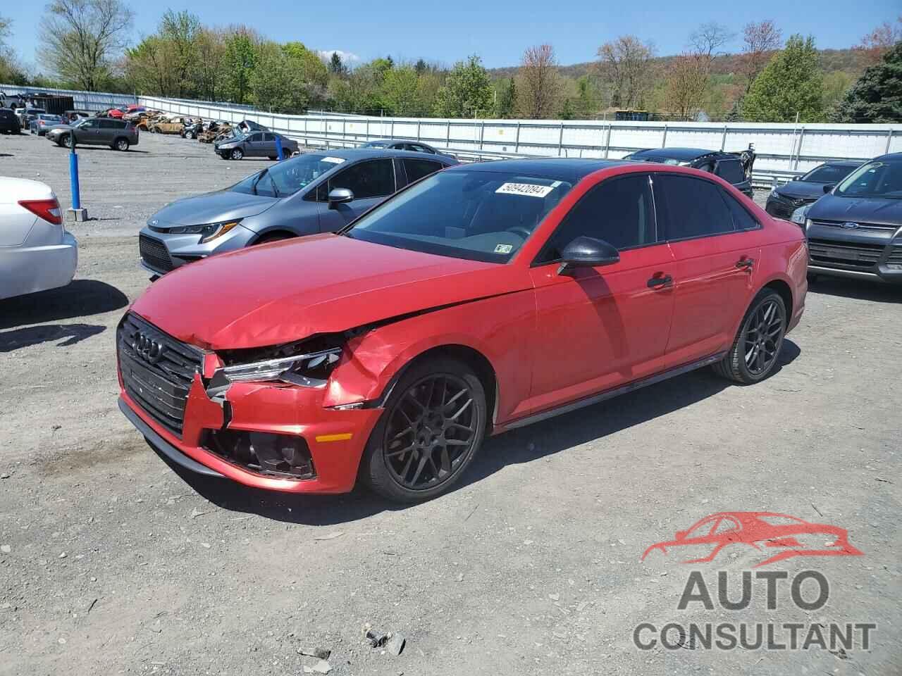 AUDI A4 2019 - WAUDNAF45KN021190