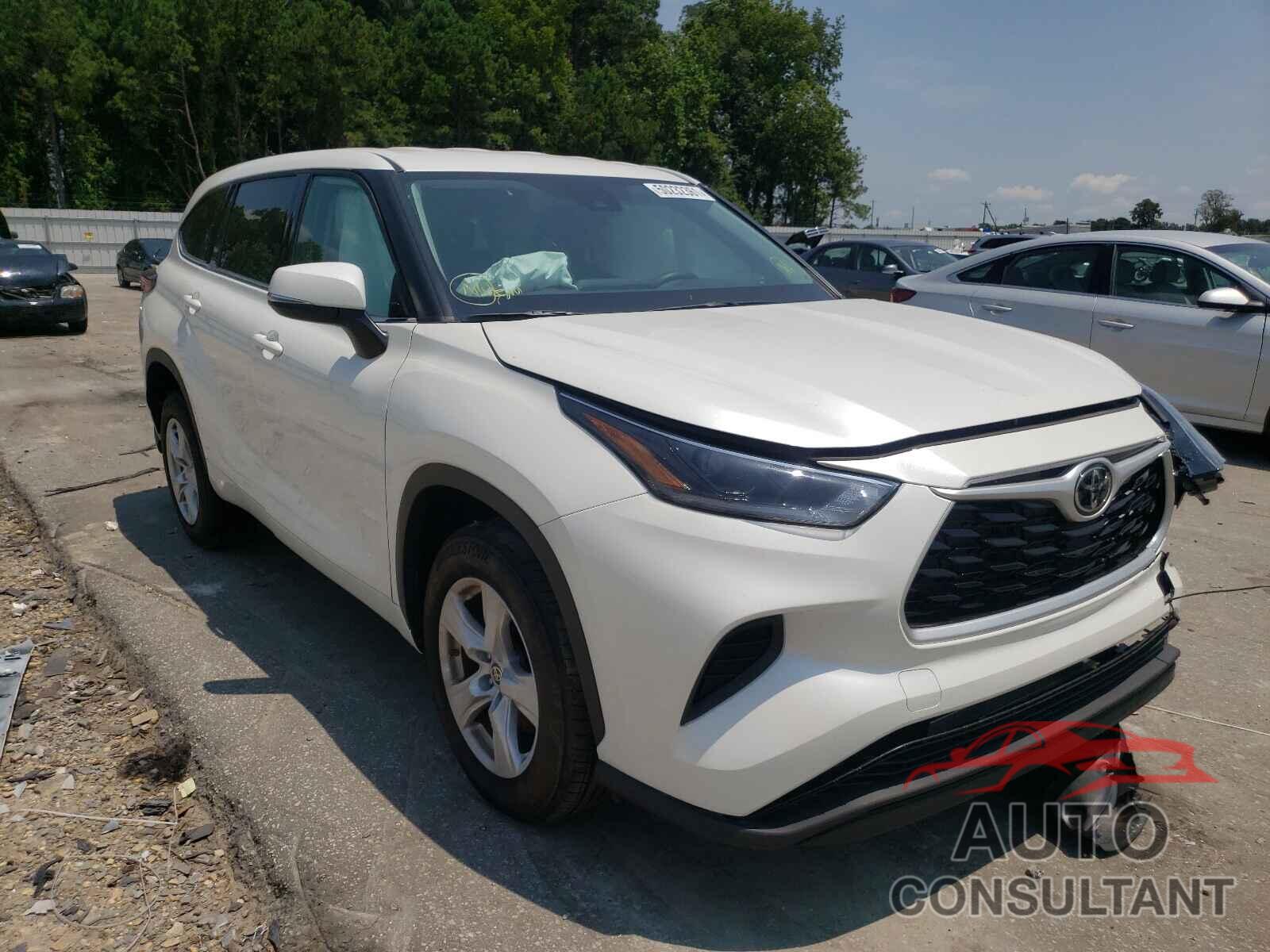 TOYOTA HIGHLANDER 2021 - 5TDCZRAH9MS061068