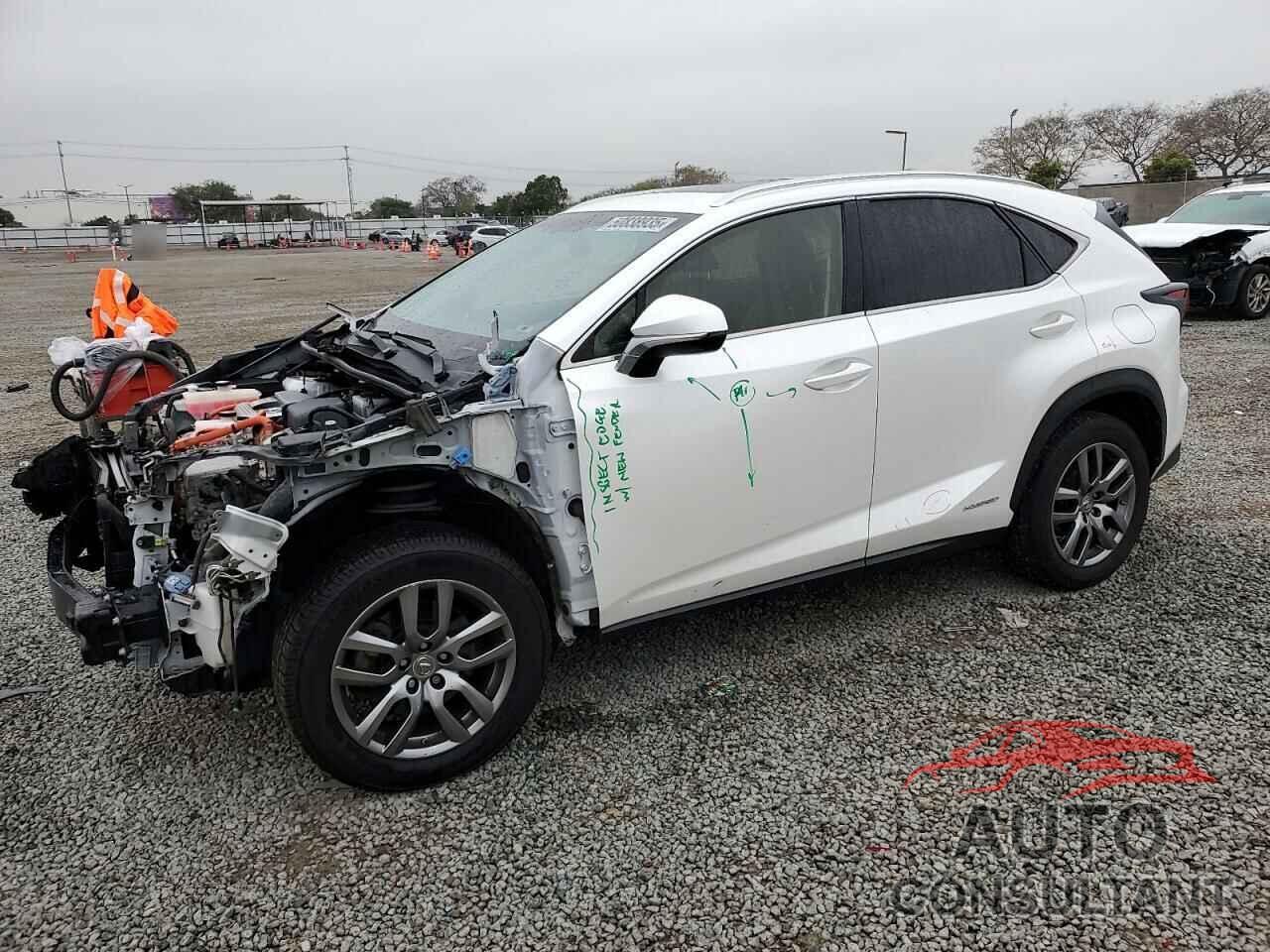 LEXUS NX 2015 - JTJBJRBZ7F2029236