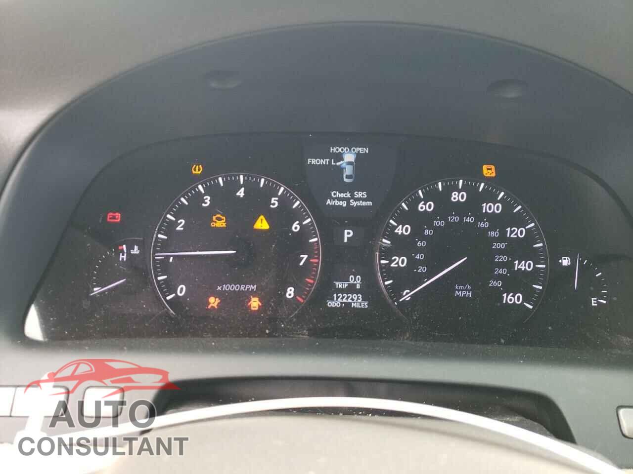 LEXUS LS460 2009 - JTHBL46FX95086953