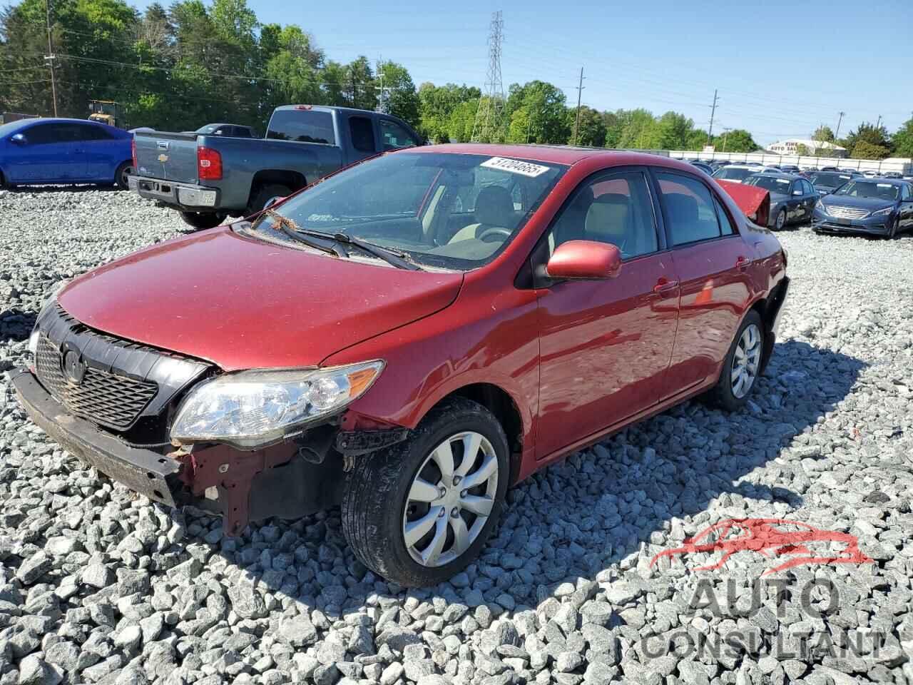 TOYOTA COROLLA 2009 - 1NXBU40E69Z080518