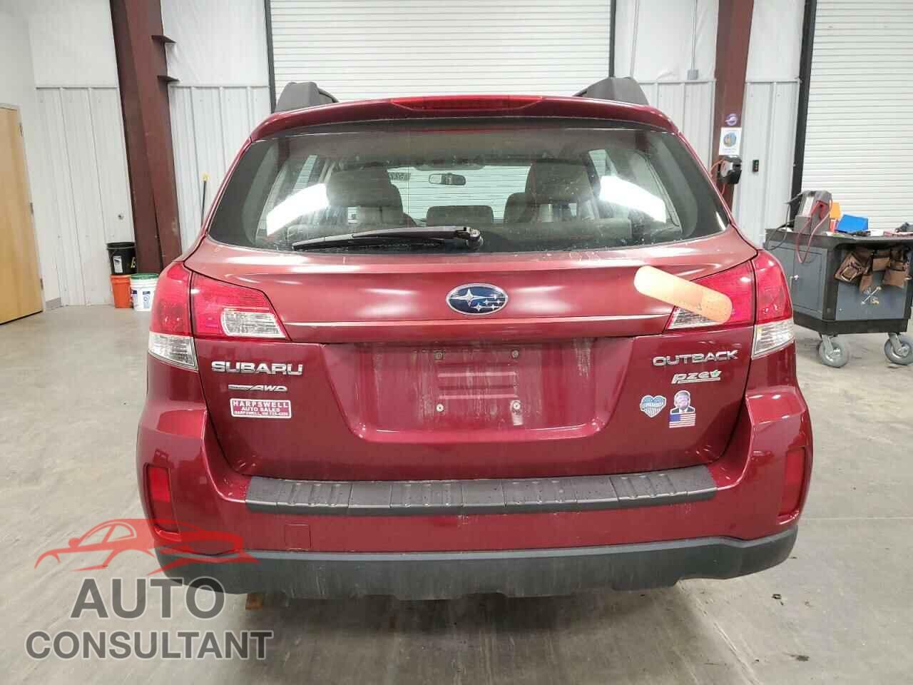 SUBARU OUTBACK 2011 - 4S4BRBAC8B3346880