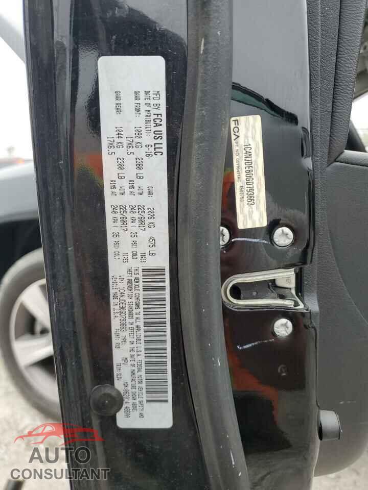 JEEP COMPASS 2016 - 1C4NJDEB0GD793663