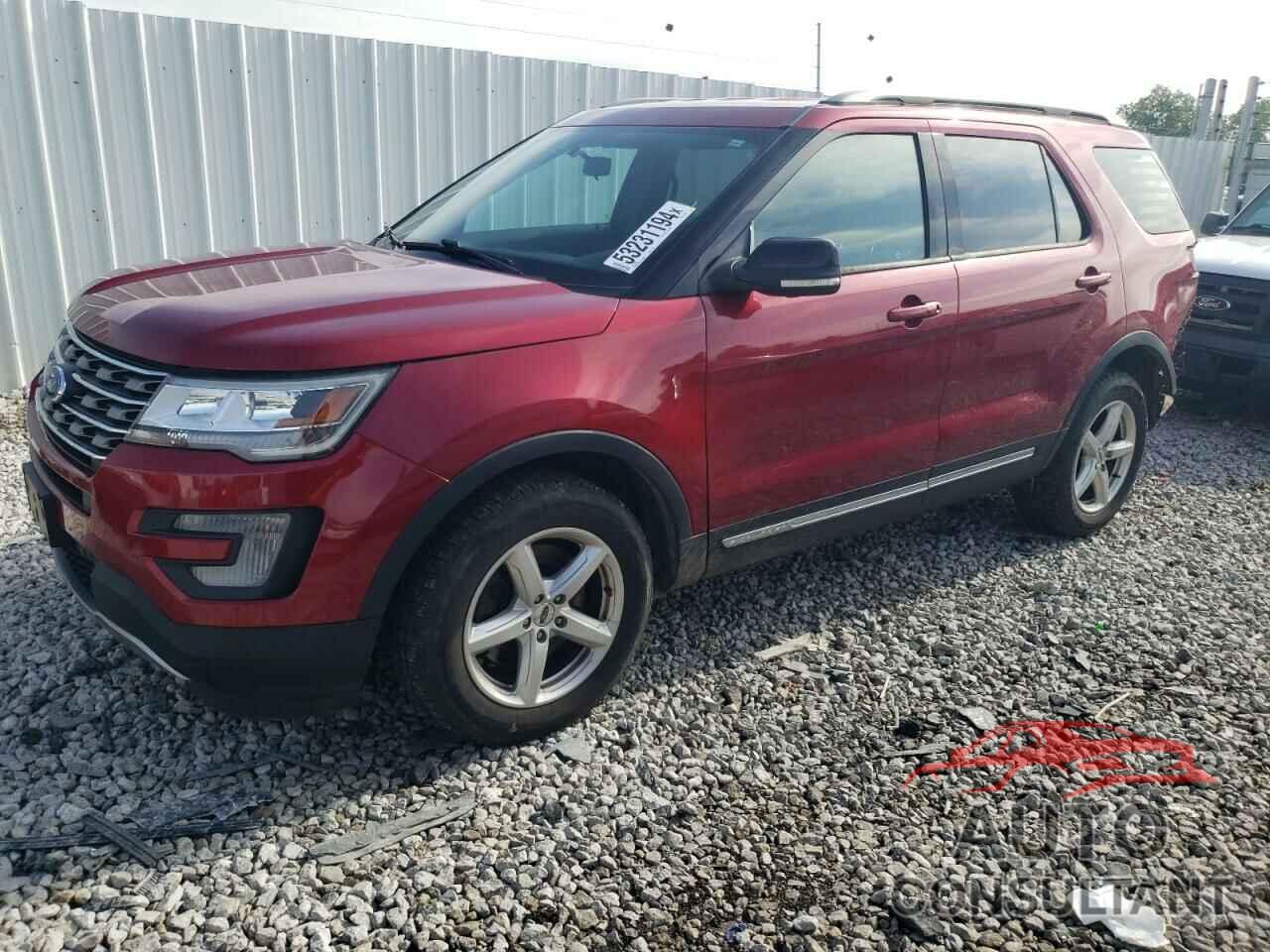 FORD EXPLORER 2017 - 1FM5K8D80HGD51343