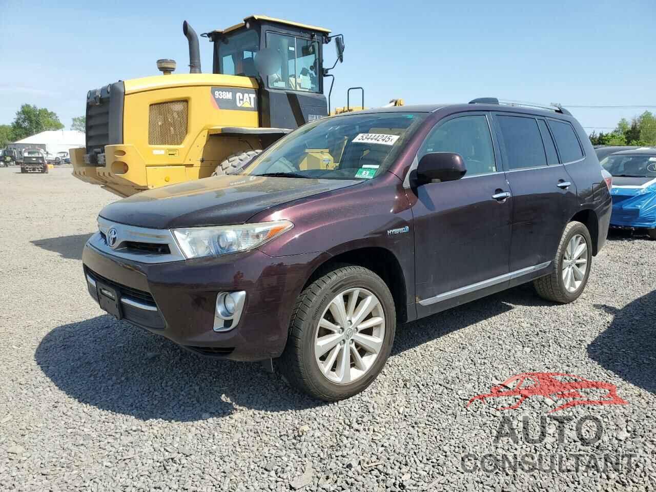 TOYOTA HIGHLANDER 2012 - JTEDC3EH6C2006561