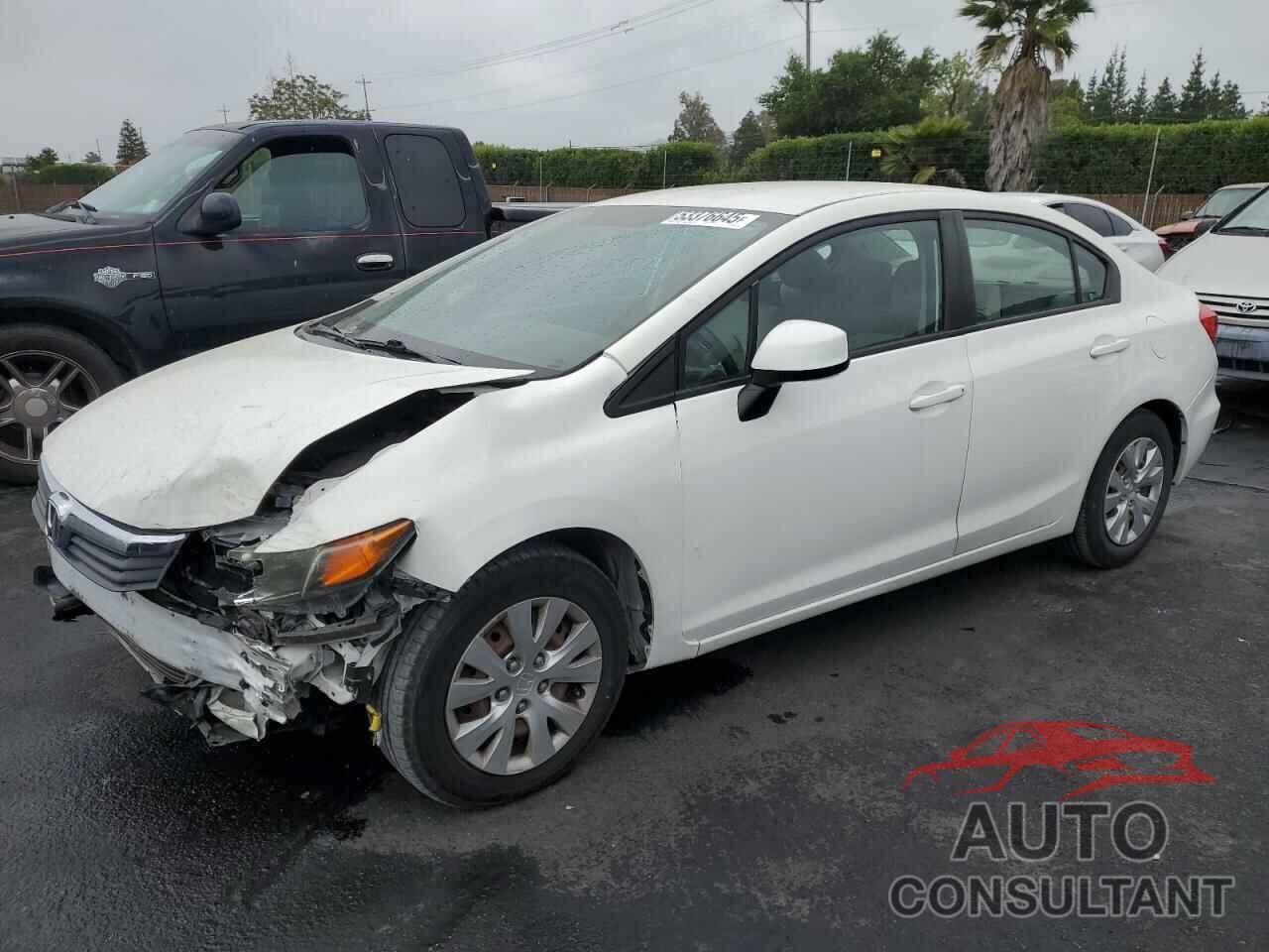HONDA CIVIC 2012 - 19XFB2F53CE311565